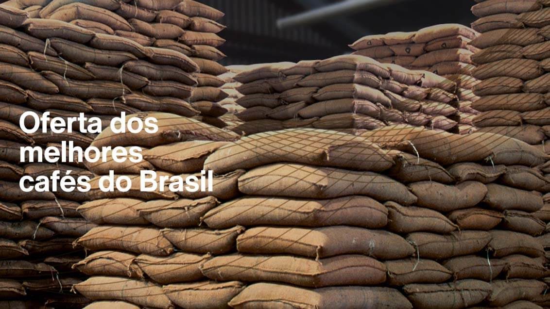 Oferta dos melhores cafés do Brasil